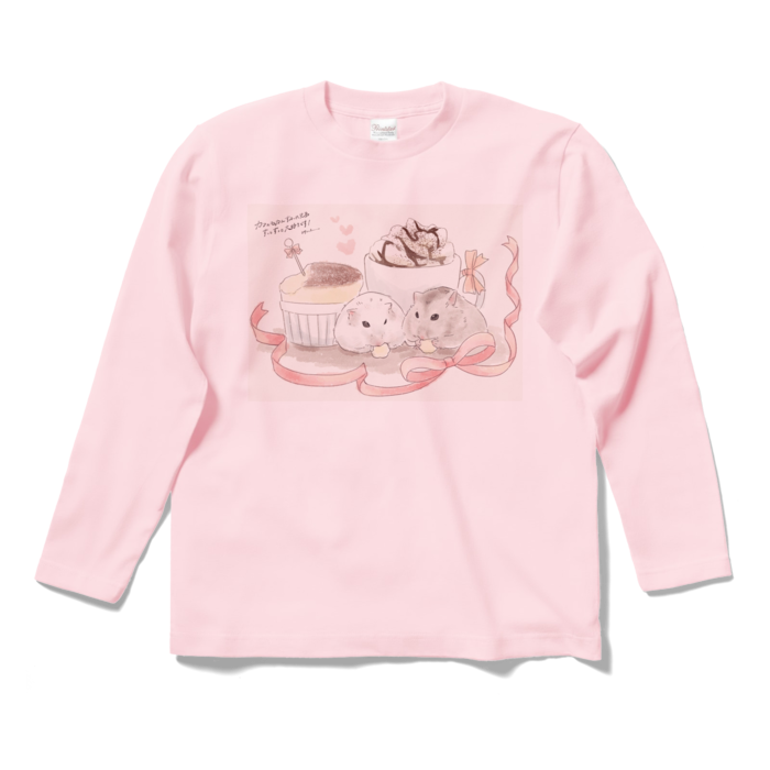 ロングスリーブTシャツ - S - ライトピンク