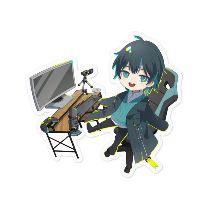 ステッカー - 100 x 100 (mm)