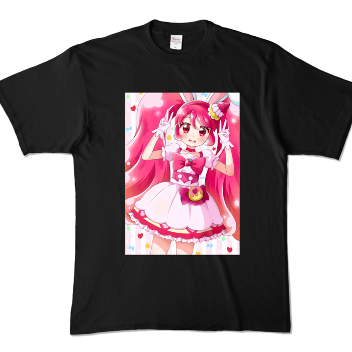 カラーTシャツ - XL - ブラック (濃色)