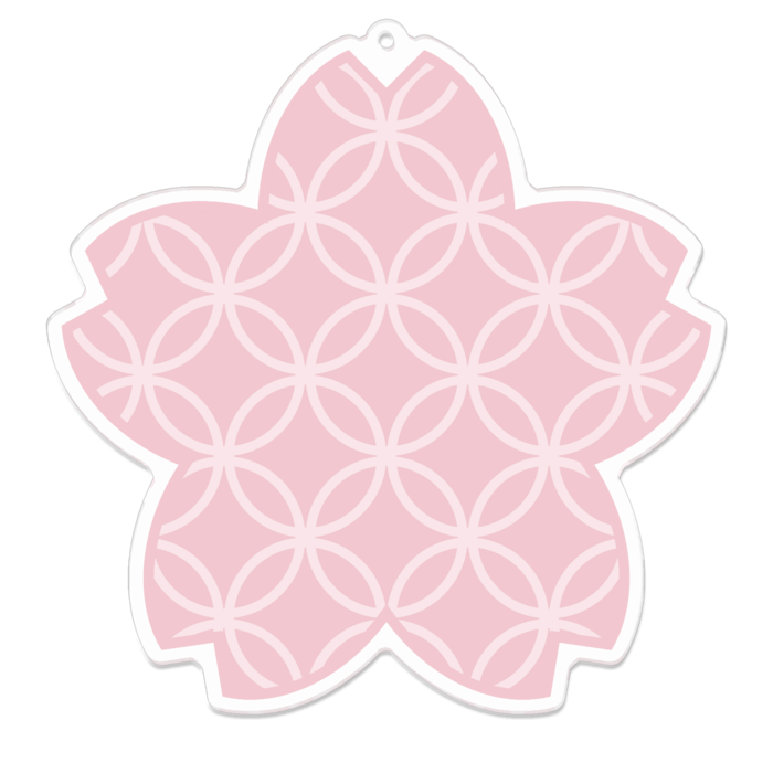 アクリルキーホルダー - 100 x 100 (mm)