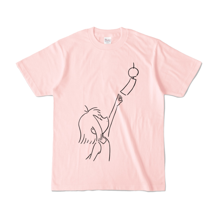 カラーTシャツ - S - ライトピンク (淡色)