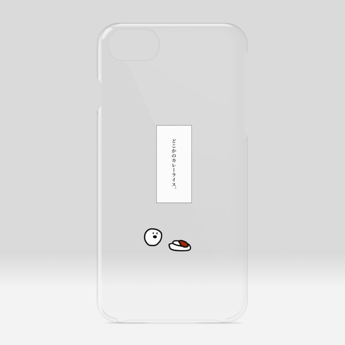 クリアiPhoneケース - iPhone 6 / 7 / 8 / SE2