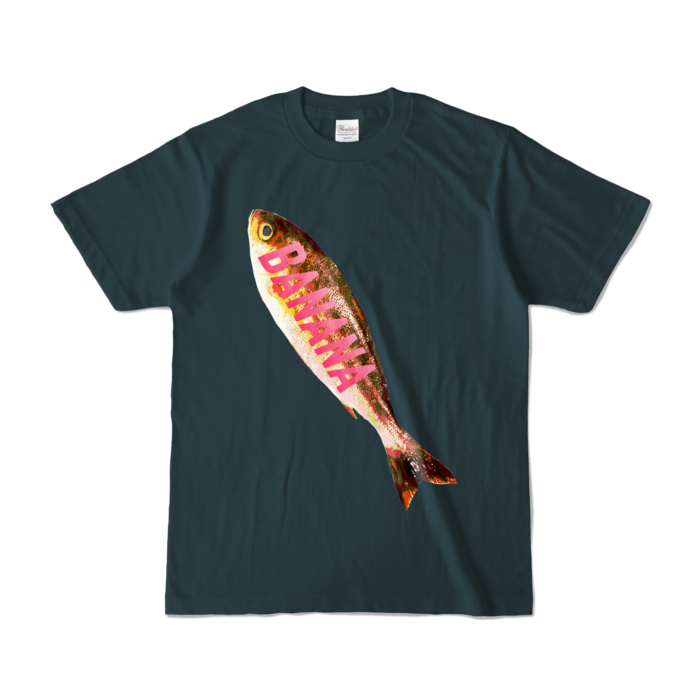 カラーTシャツ - S - デニム (濃色)