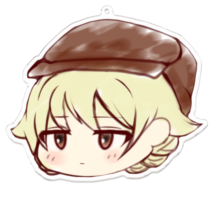 アクリルキーホルダー - 100 x 100 (mm)