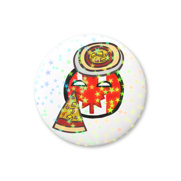 ホログラム缶バッジ - 44mm