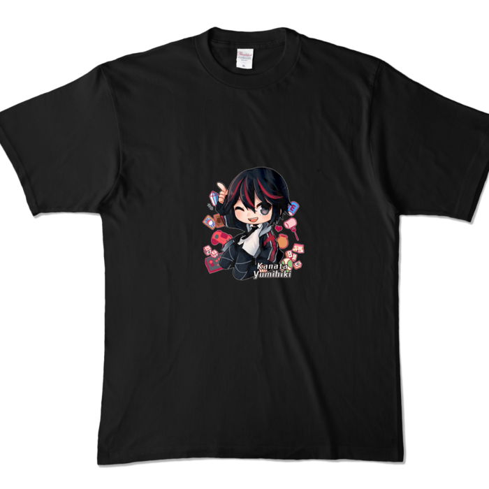 カラーTシャツ - XL - ブラック (濃色)