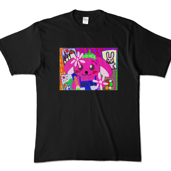 カラーTシャツ - XL - ブラック (濃色)