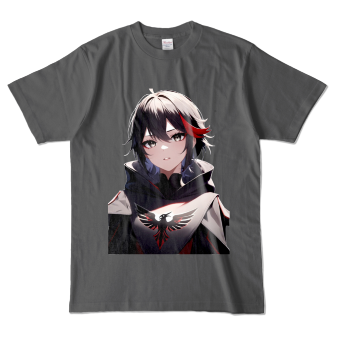 カラーTシャツ - L - チャコール (濃色)