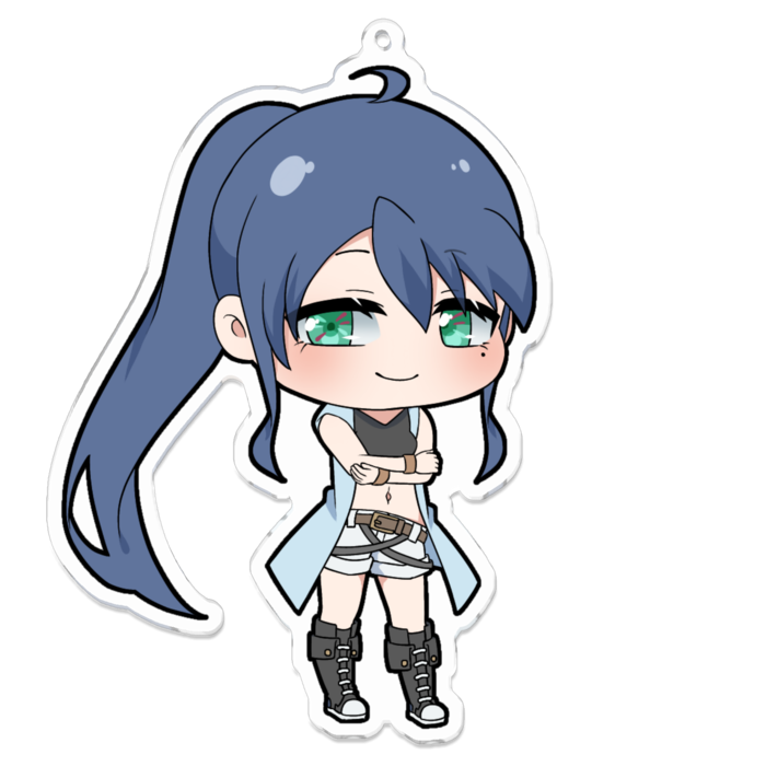 アクリルキーホルダー - 100 x 100 (mm)