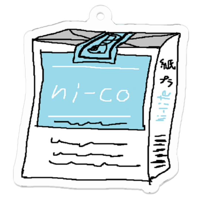 アクリルキーホルダー - 50 x 50 (mm)