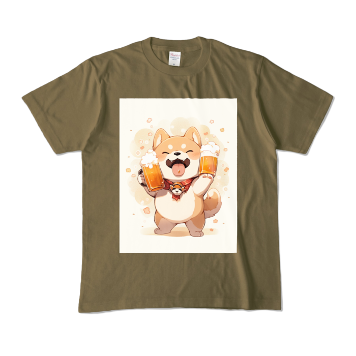 カラーTシャツ - M - オリーブ (濃色)