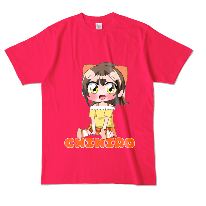 カラーTシャツ - L - ホットピンク (濃色)