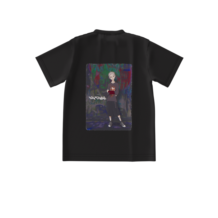 ビッグシルエットTシャツ - S - 背面