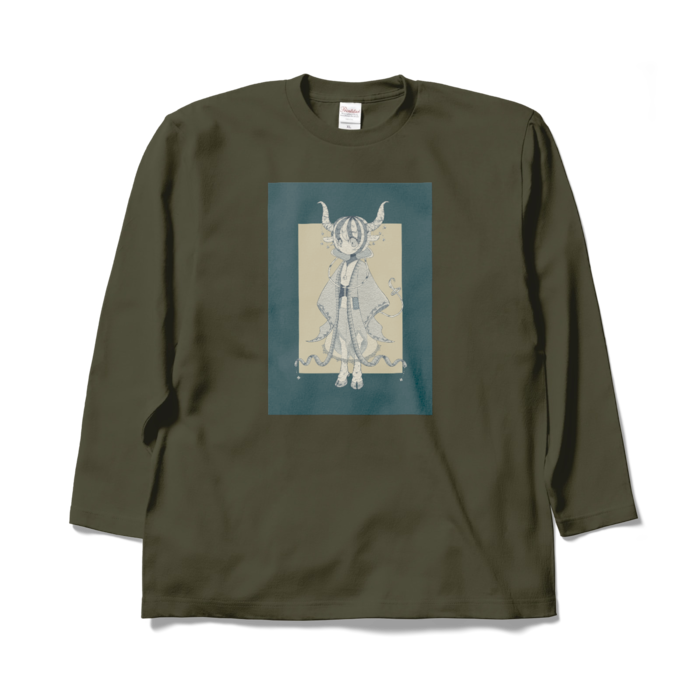 ロングスリーブTシャツ - XL - アーミーグリーン