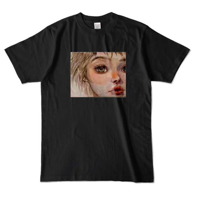 カラーTシャツ - L - ブラック (濃色)