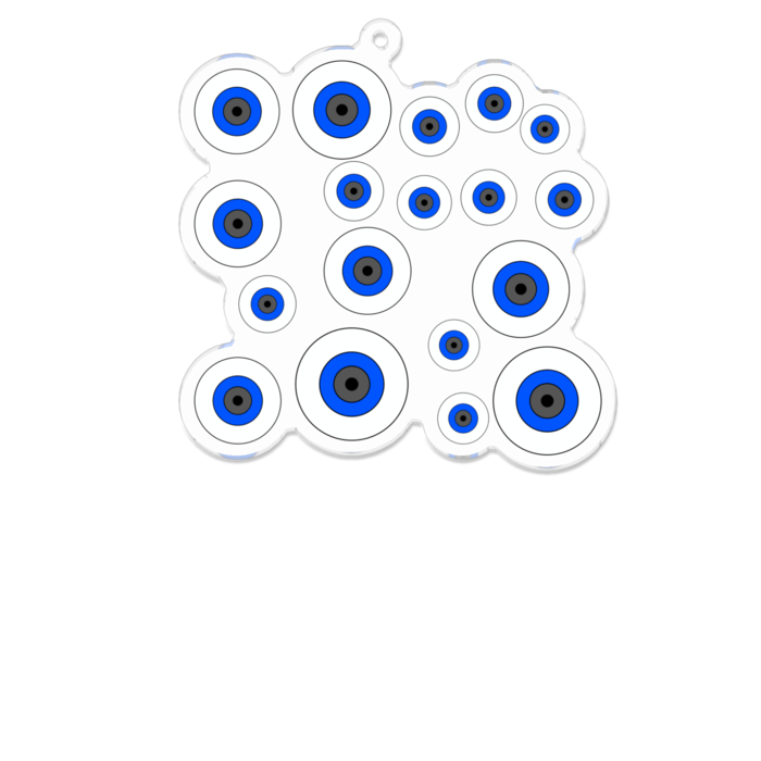アクリルキーホルダー - 100 x 100 (mm)