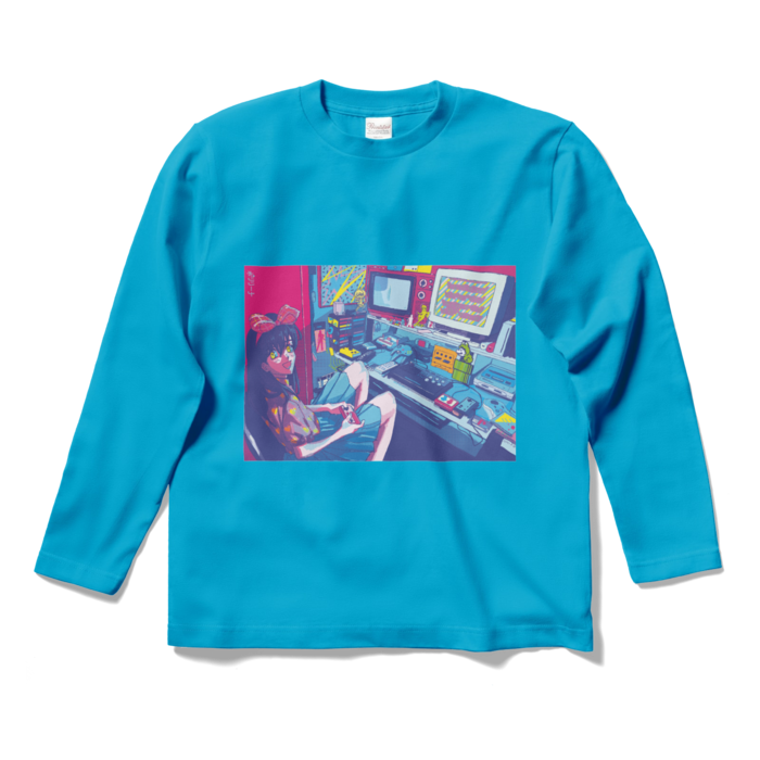 ロングスリーブTシャツ - S - ターコイズ