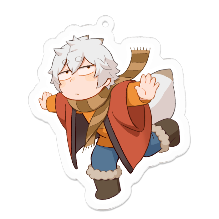 アクリルキーホルダー - 70 x 70 (mm)