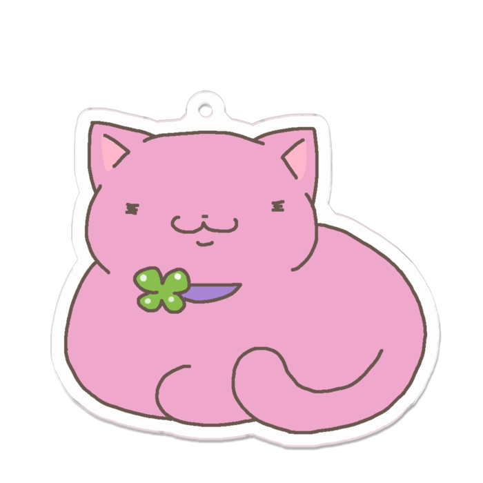 アクリルキーホルダー - 70 x 70 (mm)