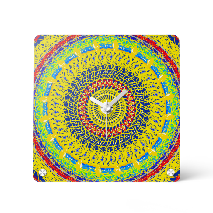 アクリル時計 - 150x150mm