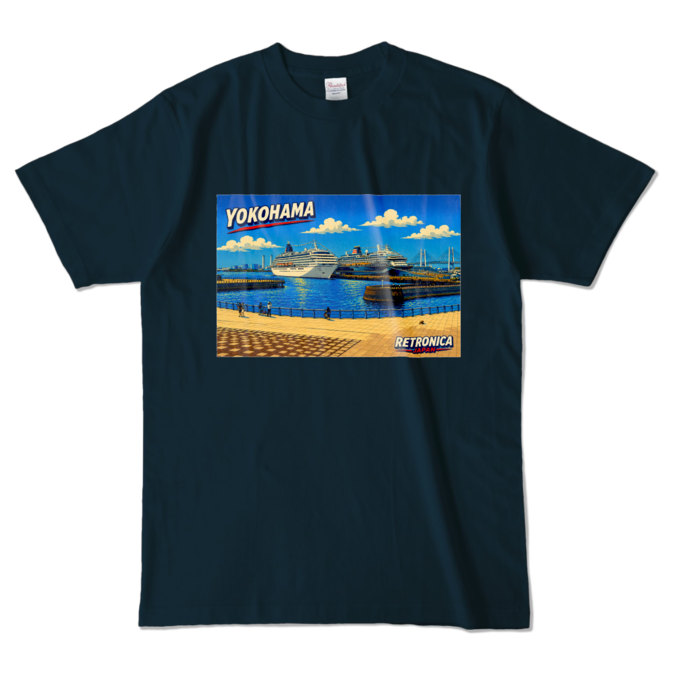 カラーTシャツ - L - ネイビー (濃色)