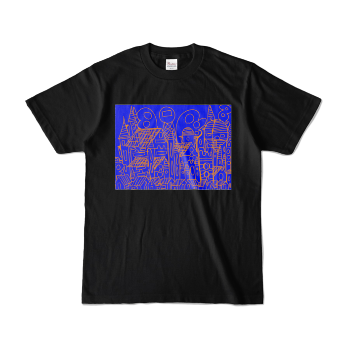 カラーTシャツ - S - ブラック (濃色)