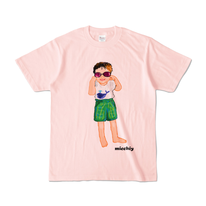 カラーTシャツ - S - ライトピンク