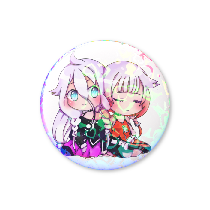 ホログラム缶バッジ - 56mm