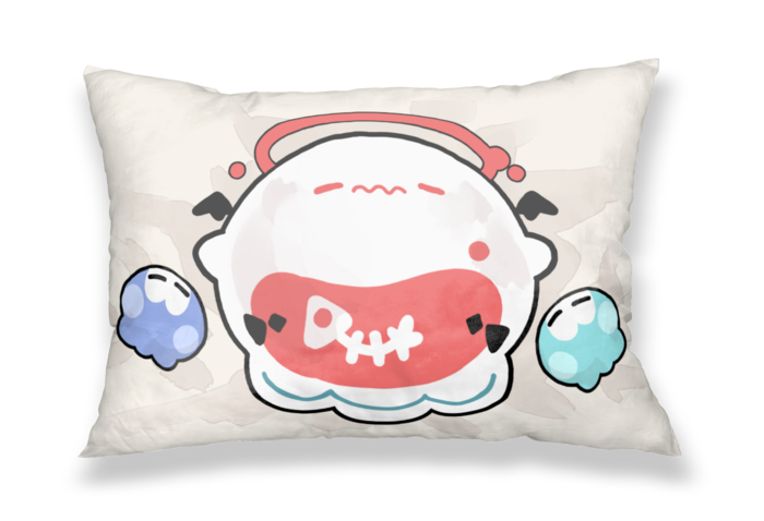 枕カバー - 43x63cm - 片面