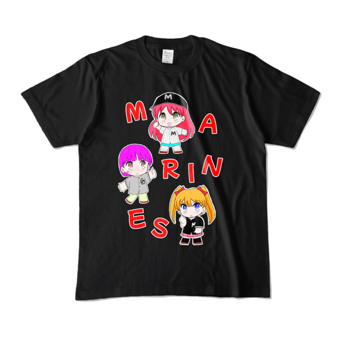 カラーTシャツ - M - ブラック (濃色)