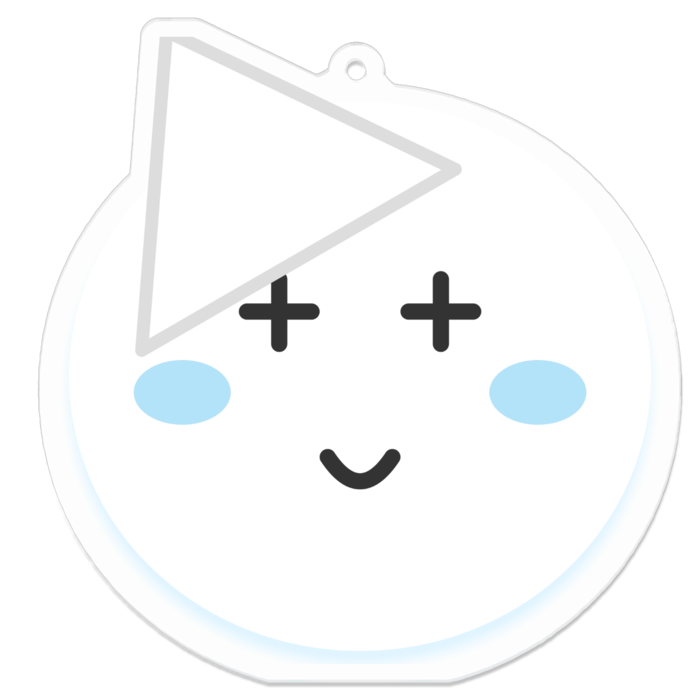 アクリルキーホルダー - 70 x 70 (mm)