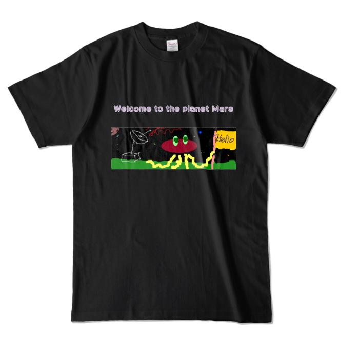 カラーTシャツ - L - ブラック (濃色)