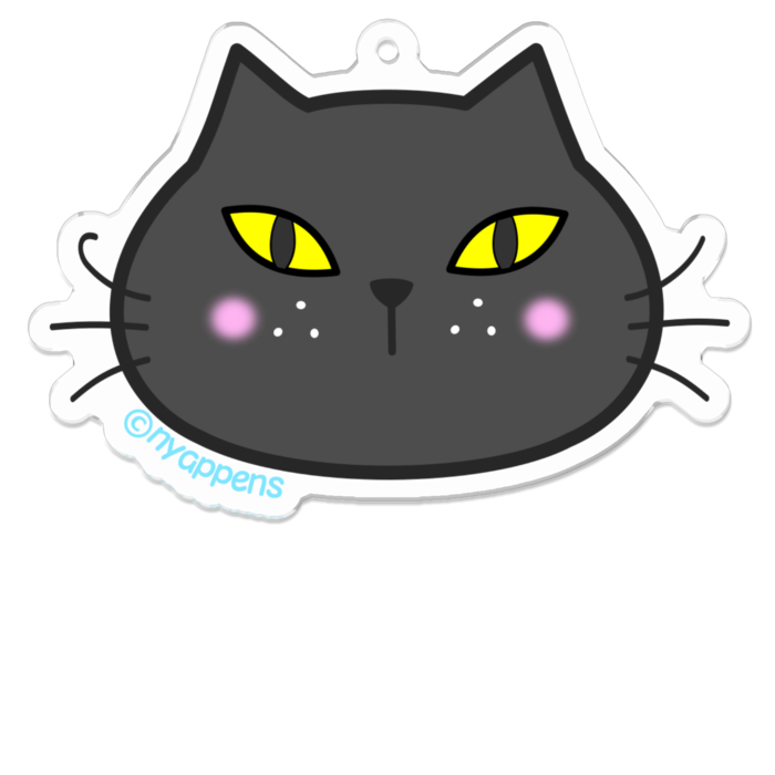 アクリルキーホルダー - 70 x 70 (mm)