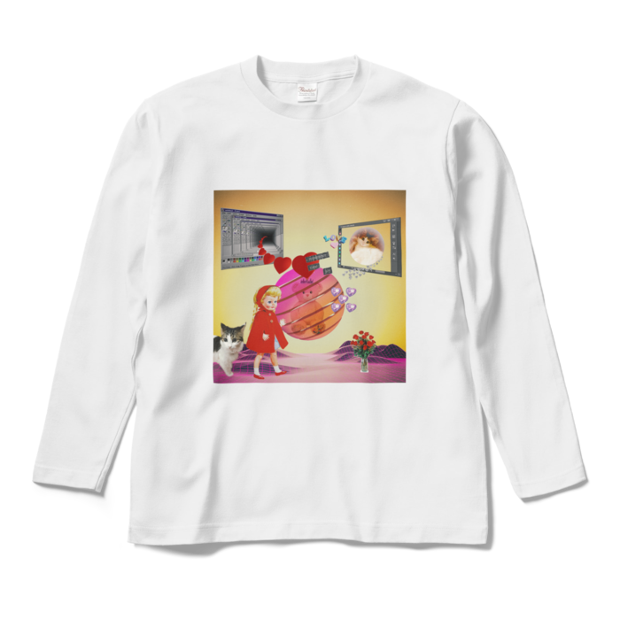 ロングスリーブTシャツ - M - ホワイト