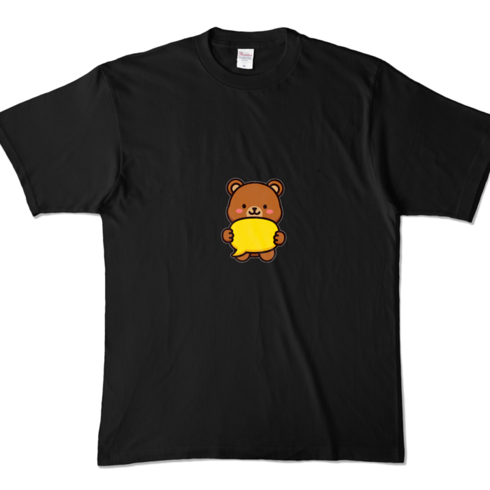 カラーTシャツ - XL - ブラック （濃色）