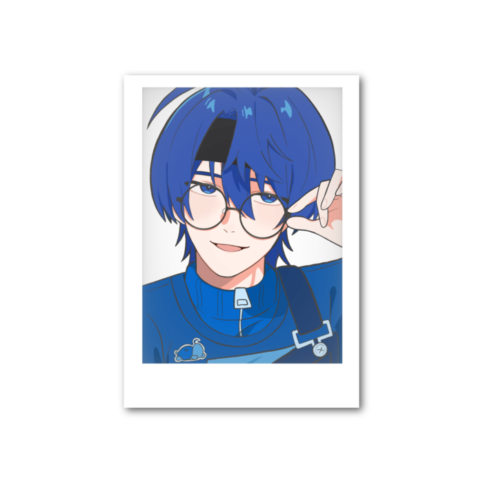 フォト風カード - 縦 - 片面