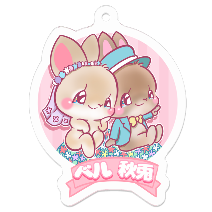 アクリルキーホルダー - 50 × 50 (mm)