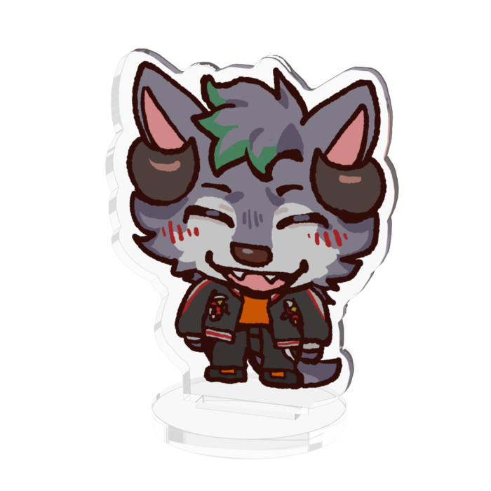 ミニカサイ アクリルフィギュア【笑】