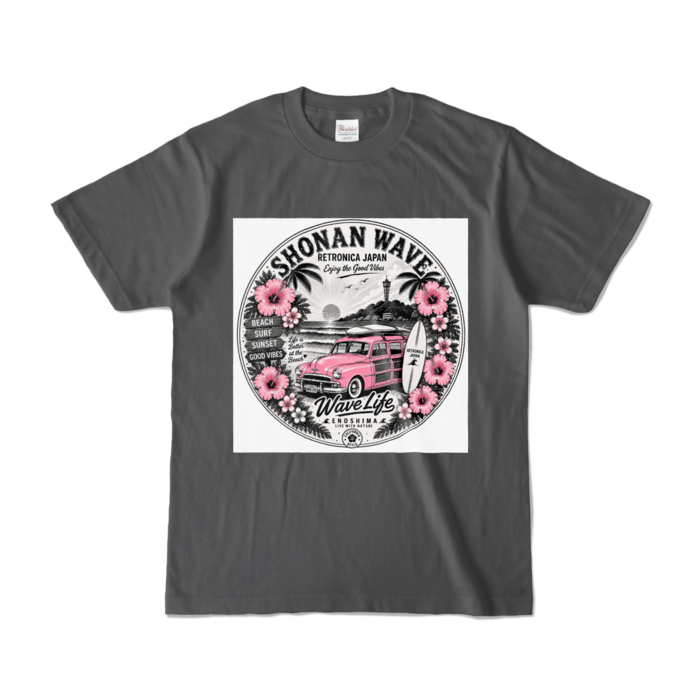 カラーTシャツ - S - チャコール (濃色)