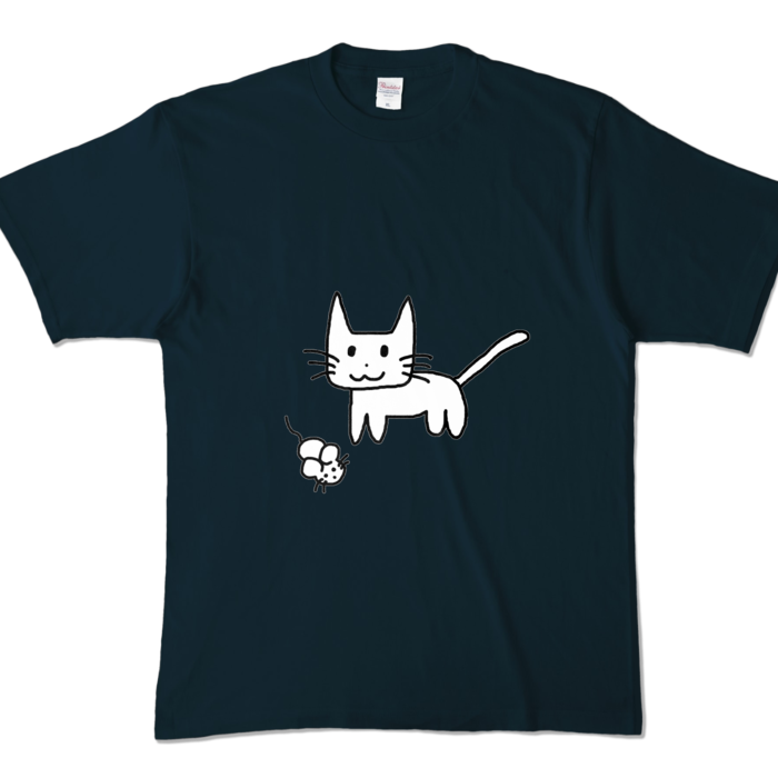 カラーTシャツ - XL - ネイビー (濃色)