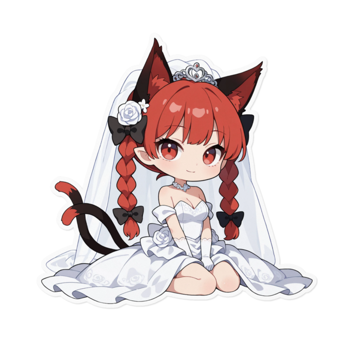 ステッカー - 160 x 160 (mm)(キャラのみ)