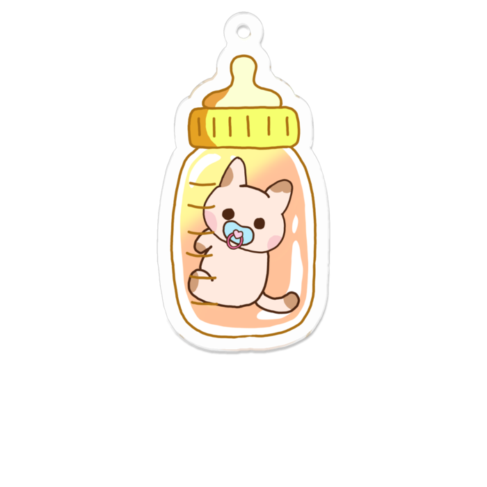 アクリルキーホルダー - 70 x 70 (mm)