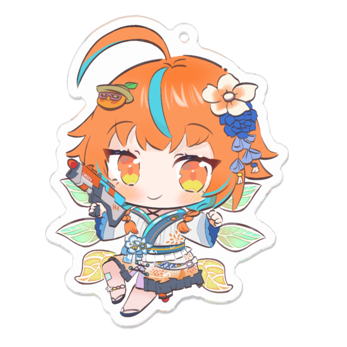 アクリルキーホルダー - 70 x 70 (mm)