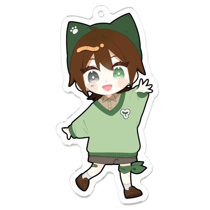 アクリルキーホルダー - 70 x 70 (mm)