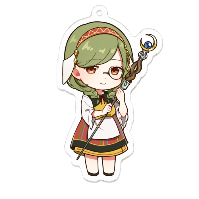 アクリルキーホルダー - 70 x 70 (mm)
