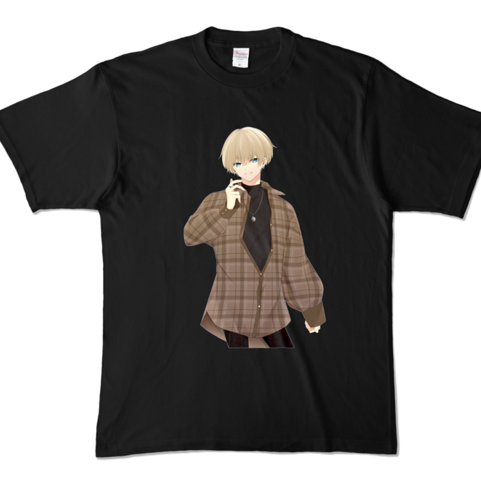 カラーTシャツ - XL - ブラック (濃色)