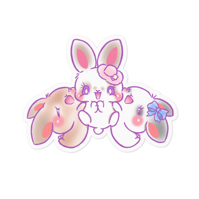 ステッカー - 100 x 100 (mm)