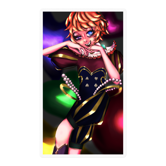 ステッカー - 100 x 100 (mm)