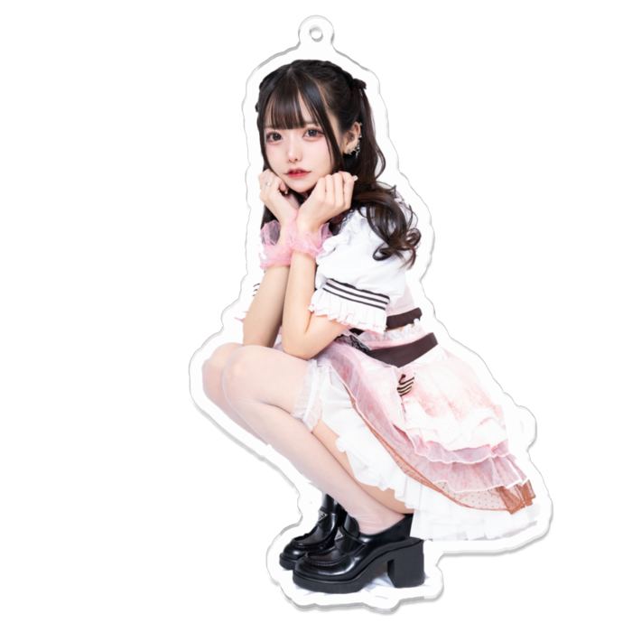 アクリルキーホルダー - 100 x 100 (mm)