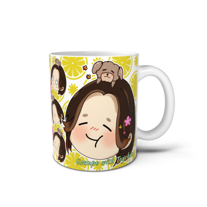 マグカップ - 直径 8 cm / 高さ 9.5 cm